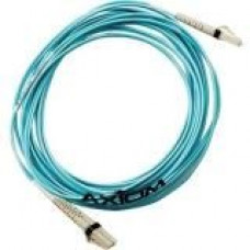 Axiom SC/SC 10G Multimode Duplex OM3 50/125 Fiber Optic Cable 1m - TAA Compliant - Fiber Optic for Network Device - 3.28 ft - 2 x SC Male Network - 2 x SC Male Network - 50/125 &micro;m - Aqua AXG92746