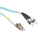 Axiom Fiber Cable 3m - TAA Compliant - 9.84 ft Fiber Optic Network Cable for Network Device - First End: 2 x LC Male Network - Second End: 2 x ST Male Network - 1.25 GB/s - 50/125 &micro;m - Aqua - TAA Compliant AXG94538