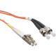 Axiom Fiber Optic Duplex Network Cable - 98.43 ft Fiber Optic Network Cable for Network Device - First End: 2 x LC Male Network - Second End: 2 x ST Male Network - 62.5/125 &micro;m - Orange - TAA Compliant AXG94573
