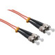 Axiom Fiber Cable 15m - TAA Compliant - 49.21 ft Fiber Optic Network Cable for Network Device - First End: 2 x ST Male Network - Second End: 2 x ST Male Network - 62.5/125 &micro;m, 62.5 &micro;m - Orange - TAA Compliant AXG94627