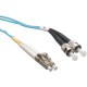 Axiom Fiber Optic Duplex Network Cable - 29.53 ft Fiber Optic Network Cable for Network Device - First End: 2 x LC Male Network - Second End: 2 x ST Male Network - 50/125 &micro;m - Aqua - TAA Compliant - TAA Compliance AXG95940
