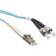Axiom Fiber Optic Duplex Network Cable - 26.25 ft Fiber Optic Network Cable for Network Device - First End: 2 x LC Male Network - Second End: 2 x ST Male Network - 50/125 &micro;m - Aqua - TAA Compliant - TAA Compliance AXG95939