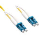 Axiom Fiber Optic Duplex Network Cable - 328.08 ft Fiber Optic Network Cable for Network Device - First End: 2 x LC Male Network - Second End: 2 x LC Male Network - 9/125 &micro;m - Yellow - TAA Compliant - TAA Compliance AXG96196