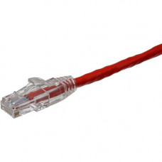 Axiom 18-INCH CAT6 UTP 550mhz Patch Cable Clear Snagless Boot (Red) - TAA Compliant - 1.50 ft Category 6 Network Cable for Network Device - First End: 1 x RJ-45 Male Network - Patch Cable - Red - TAA Compliant - TAA Compliance AXG99786