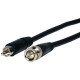 Comprehensive Pro AV/IT Series BNC Plug to RCA Plug Video Cable 6ft - BNC/RCA for Video Device - 1 x BNC Video - 1 x RCA Audio - Shielding - RoHS Compliance B-PP-C-6HR