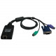 Tripp Lite PS2 Server Interface Module for B064- Series KVM Switches - RJ-45 Female Network, HD-15 Male VGA, mini-DIN (PS/2) Male Keyboard/Mouse - TAA Compliance B055-001-PS2
