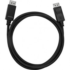 Accell B088C-507B-23 DisplayPort Audio/Video Cable - 6.56 ft DisplayPort A/V Cable for Audio/Video Device - First End: 1 x DisplayPort Digital Audio/Video - Second End: 1 x DisplayPort Digital Audio/Video - 32.4 Gbit/s - Supports up to 7680 x 4320 - Black