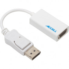 Accell DisplayPort/VGA Video Adapter - DisplayPort Digital Audio/Video - HD-15 VGA B101B-004B-2