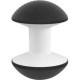 Humanscale Ballo - Black - Thermoplastic Vulcanisate (TPV), Polypropylene - 17.80" Seat Width x 17.80" Seat Depth - 17.8" Width x 17.8" Depth x 24.5" Height B10BW--