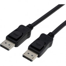 Accell UltraAV Displayport Audio/Video Cable - 3.30 ft DisplayPort A/V Cable for Audio/Video Device - DisplayPort Male Digital Audio/Video - DisplayPort Male Digital Audio/Video - 21.6 Gbit/s - Supports up to 3840 x 2160 - Black - 2 Pack B142C-203B-2