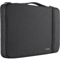 Belkin Air Protect Carrying Case (Sleeve) for 11" MacBook Air - Black - Impact Resistant, Drop Resistant, Shock Absorbing, Tear Resistant, Damage Resistant - Ballistic Nylon - Handle, Hand Strap - 16.9" Height B2A070-C01