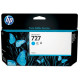 HP 727 (B3P19A) Cyan Original Ink Cartridge (130 ml) - TAA Compliance B3P19A