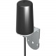 Panorama Antennas 2G/3G/4G Bracket Mount Antenna - 698 MHz, 1.71 GHz to 960 MHz, 2.70 GHz - 4 dBi - Cellular Network - Black - Wall/Mast - Omni-directional - SMA Connector - TAA Compliance B4BE-7-27-5SP