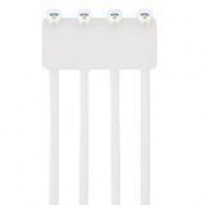 PANDUIT Dome-Top Barb Ty Marker Tie - Cable Tie - TAA Compliance B4M2S-TL