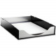 Kantek Front-loading Letter Tray - 2.3" Height x 10.3" Width x 13.5" Depth - Desktop - Aluminum - Acrylic, Aluminum - 1Each BA310