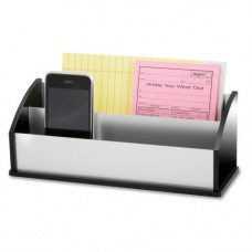 Kantek Letter/Message Sorter - Desktop - Aluminum - Acrylic, Aluminum - 1Each BA350