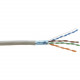 Kramer 24 AWG STP Bulk Cable Optimized for Kramer DVI & HDMI Products - 328.08 ft Category 5e Network Cable for Network Device, Receiver - Bare Wire - Shielding - White BC-DGKAT524-100M