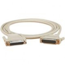 Black Box RS-232 Serial Extension Cable - DB-25 Male Serial - DB-25 Female - 6ft BC00702