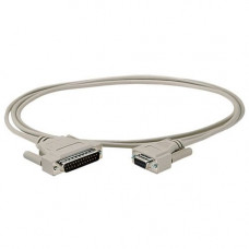 Black Box Serial Modem Cable - DB-9 Female Serial - DB-25 Male Serial - 6ft BC03000-0006-MF