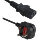 Black Box Standard Power Cord - 230 V AC - 6.56 ft Cord Length - United Kingdom BC9002-2M