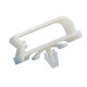PANDUIT Push Barb Mount Bevel Entry Clip - Natural - 50 Pack - TAA Compliance BECP38H25-L