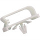 Panduit Cable Clip - Natural, White - 50 Pack - Nylon 6.6 - TAA Compliance BECP75H25-L