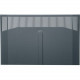 Middle Atlantic Products Door Panel - Black - 25U Rack Height - 46.7" Height - 21.9" Width BFD-25