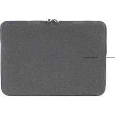 Tucano Milano Italy Melange Second Skin neoprene sleeve for notebook 15.6" - Grey/Black - Bump Resistant Interior, Scratch Resistant Interior, Drop Resistant Interior, Anti-slip - Neoprene - 11.4" Height x 15.7" Width x 0.9" Depth BFM1