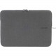 Tucano Milano Italy Melange Second Skin neoprene sleeve for notebook 15.6" - Grey/Black - Bump Resistant Interior, Scratch Resistant Interior, Drop Resistant Interior, Anti-slip - Neoprene - 11.4" Height x 15.7" Width x 0.9" Depth BFM1