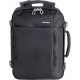 Tucano Tug&#195;&#178; Carrying Case (Backpack) for 15.6" Notebook - Black - Water Resistant - Shoulder Strap, Handle, Chest Strap, Trolley Strap BKTUG-M-BK