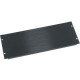 Middle Atlantic Products BL Flange Panel - Aluminum - Black - 4U Rack Height - 7" Height - 19" Width BL4
