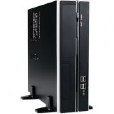 In Win BL672 Computer Case - Small - Black, Silver - Steel - 5 x Bay - 1 x 3.15" x Fan(s) Installed - 1 x 300 W - Power Supply Installed - Micro ATX Motherboard Supported - 1 x Fan(s) Supported - 1 x External 5.25" Bay - 1 x External 3.5" B
