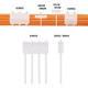 Panduit Dome-Top Cable Tie - Natural - 1000 Pack - 18 lb Loop Tensile - Nylon 6.6 - TAA Compliance BM2M-M
