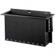 Startech.Com Dual-Module Conference Table Connectivity Box - Customizable - Add two connectivity modules of your choice (sold separately) - Add charging power, AV and laptop connections directly to your boardroom table - Features a lid that closes flush w