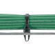 Panduit Dome-Top Cable Tie - Black - 500 Pack - Nylon 6.6 - TAA Compliance BP2S-D0