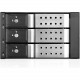 iStarUSA BPN-DE230HD Drive Enclosure for 5.25" 12Gb/s SAS, Serial ATA/600 - Serial ATA/600 Host Interface Internal - Black, Silver - Yes - 3 x HDD Supported - 3 x 3.5" Bay - Aluminum BPN-DE230HD-SILVER