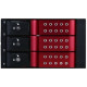 iStarUSA BPN-DE230SS Drive Bay Adapter Internal - Red - 3 x 3.5" Bay - RoHS Compliance BPN-DE230SS-RED