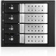 iStarUSA BPN-DE340HD Drive Enclosure for 5.25" 12Gb/s SAS, Serial ATA/600 - Serial ATA/600 Host Interface Internal - Black, Silver - Yes - 4 x HDD Supported - 4 x 3.5" Bay - Aluminum BPN-DE340HD-SILVER