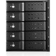 iStarUSA BPN-DE350HD Drive Enclosure for 5.25" 12Gb/s SAS, Serial ATA/600 - Serial ATA/600 Host Interface Internal - Black - Yes - 5 x HDD Supported - 5 x 3.5" Bay - Aluminum BPN-DE350HD-BLACK