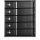 iStarUSA BPN-DE350SS-BLK Drive Enclosure Internal - Black - 5 x HDD Supported - 5 x Total Bay - 5 x 3.5" Bay - 6Gb/s SAS, Serial ATA/600 - 6Gb/s SAS, Serial ATA/600 - 5.25" BPN-DE350SS-BLK