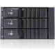 iStarUSA BPN-SEA230HD-BLACK Drive Enclosure for 5.25" - Serial ATA/600, 12Gb/s SAS Host Interface Internal - Black - 3 x HDD Supported - 3 x 3.5" Bay - Aluminum BPN-SEA230HD-BLACK