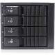 iStarUSA BPN-SEA340HD-BLACK Drive Enclosure for 5.25" - Serial ATA/600, 12Gb/s SAS Host Interface Internal - Black - 4 x HDD Supported - 4 x 3.5" Bay - Aluminum BPN-SEA340HD-BLACK