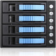 iStarUSA BPU-340HD Drive Enclosure for 5.25" 12Gb/s SAS, Serial ATA/600 - Serial ATA/600 Host Interface Internal - Black, Blue - Yes - 4 x HDD Supported - 4 x SSD Supported - 4 x 2.5"/3.5" Bay - Aluminum BPU-340HD-BLUE
