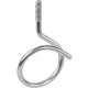 Panduit Bridle Ring, 1.25" Dia., 10 - 24 Threaded. - Silver - 100 Pack - Carbon Steel, Zinc BR-1.25-10-24