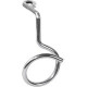 Panduit Bridle Ring, 1.50" Dia., User Supplied Nail Or Fastener. - Silver - 100 Pack - Carbon Steel, Zinc BR-1.5-SN