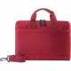 Tucano Milano Italy Smilza super slim bag/sleeve with strap for notebook 13.3" and 14" - Red - Shock Resistant Interior - Neoprene Corner - Handle, Shoulder Strap BSM1314-R