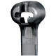 Panduit Dome-Top BT1.5I-M0 Barb Ty Cable Tie - Black - 1 Pack - TAA Compliance BT1.5I-M0