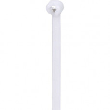 Panduit Dome-Top Cable Tie - Natural - 1000 Pack - 40 lb Loop Tensile - Nylon 6.6 - TAA Compliance BT2I-M