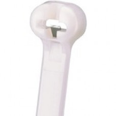 Panduit Dome-Top Cable Tie - Natural Ivory - 250 Pack - 120 lb Loop Tensile - Nylon 6.6 - TAA Compliance BT4LH-TL69