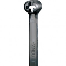 Panduit Dome-Top BT5LH-C0 Cable Tie - Tie - Black - 100 Pack - 120 lb Loop Tensile - Nylon 6.6 - TAA Compliance BT5LH-C0
